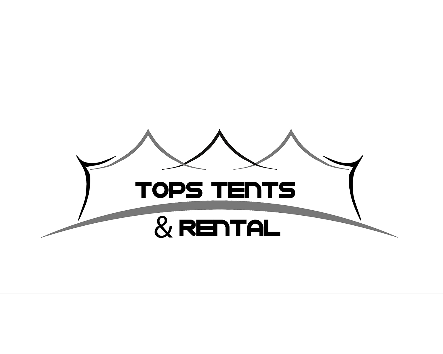 Logo Design by E.Dorranipour for Tops Tents & Rentals | Design #10448008