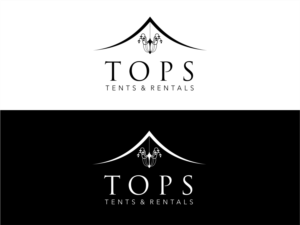 TOPS TENTS & RENTALS | Logo Design by MICHAEL S.B
