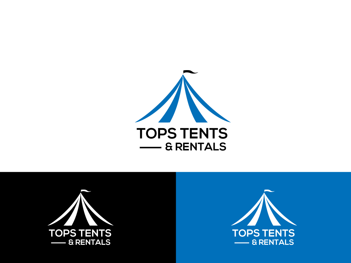 Design de Logo par Anyl Thapa pour Tops Tents & Rentals | Design #10398612