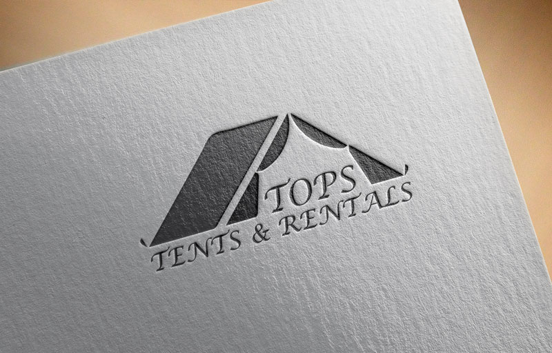 Design de Logo par salam1891991 pour Tops Tents & Rentals | Design #10400172