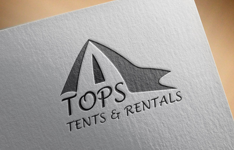 Design de Logo par salam1891991 pour Tops Tents & Rentals | Design #10400175