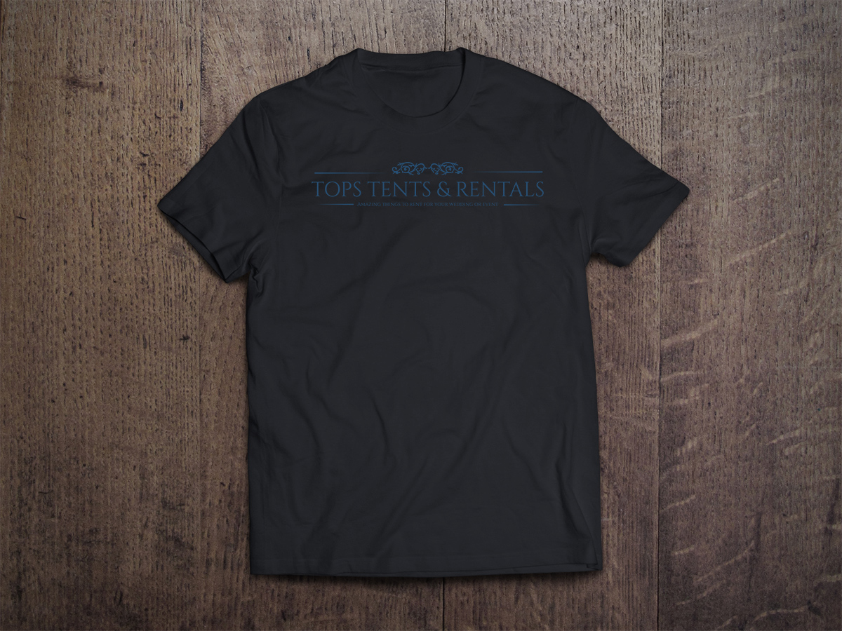 Logo-Design von Atec für Tops Tents & Rentals | Design #10400308