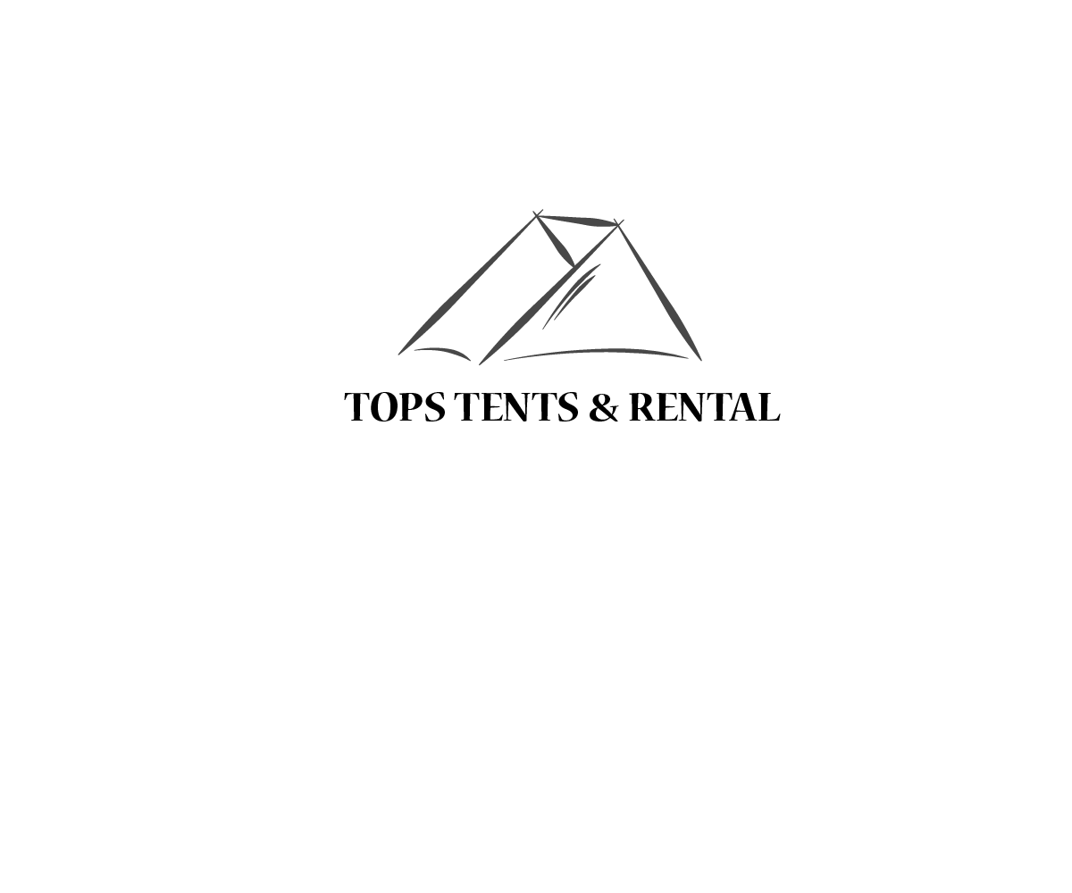 Logo-Design von johndaleesteban12 für Tops Tents & Rentals | Design #10425484