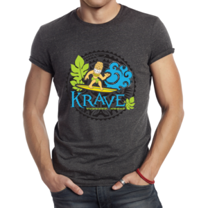T-shirt Design by Pia Ceccarelli  for Krave CH LLC | Design: #10498466