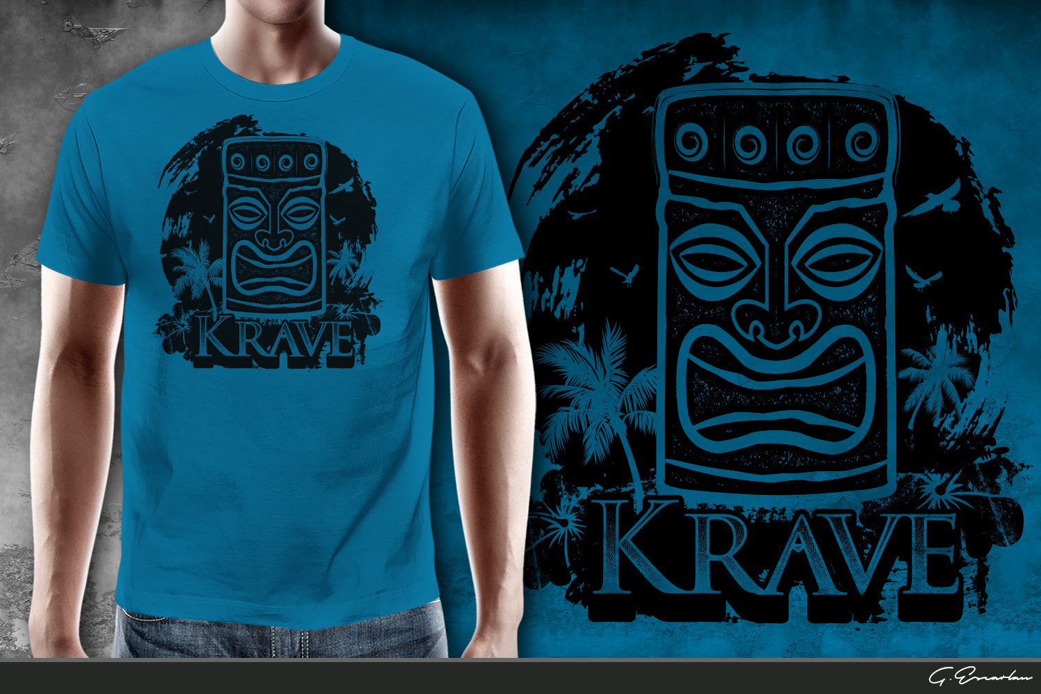 T-shirt Design by gekgrfx for Krave CH LLC | Design #10525936