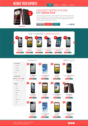 Wordpress Design by SJ for this project | Design: #2205839