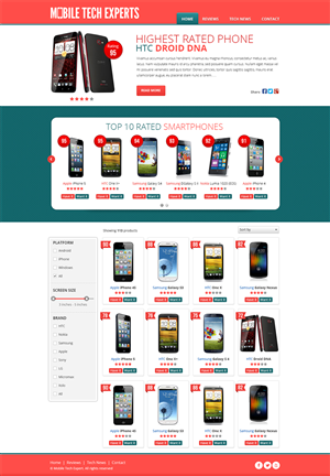 Wordpress Design by SJ for this project | Design: #2206013