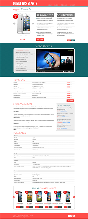 Wordpress Design by SJ for this project | Design: #2210381