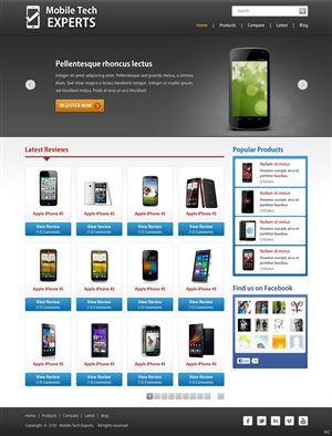 Wordpress Design by pb for this project | Design: #2199489