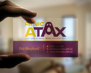 Business Card Design by Lanka Ama for Panic Atax Pty Ltd | Design: #10395530