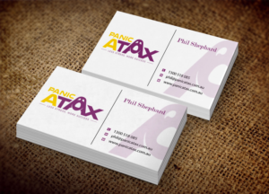 Business Card Design by Lanka Ama for Panic Atax Pty Ltd | Design: #10395579