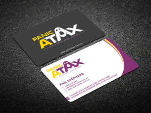 Business Card Design by Verified artistry (Design garden) for Panic Atax Pty Ltd | Design: #10397051