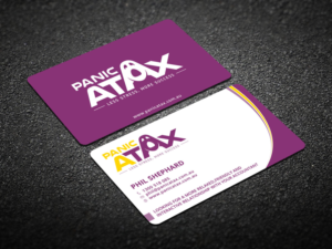 Business Card Design by Verified artistry (Design garden) for Panic Atax Pty Ltd | Design: #10397052