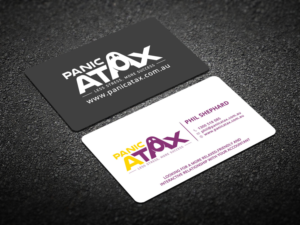 Business Card Design by Verified artistry (Design garden) for Panic Atax Pty Ltd | Design: #10397058