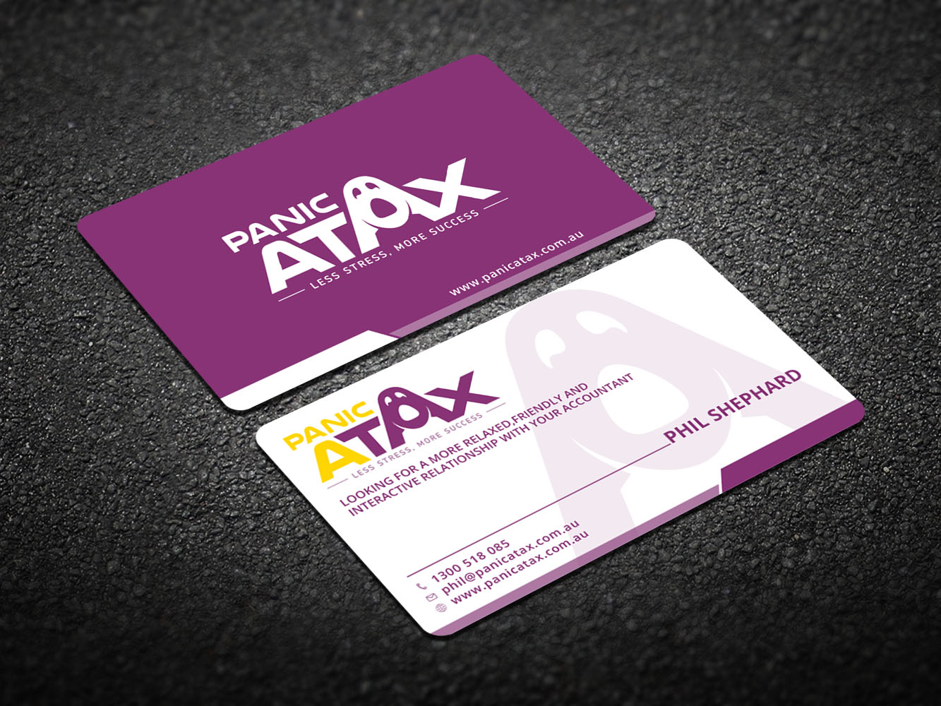Design de Carte de Visite par Verified artistry pour Panic Atax Pty Ltd | Design #10397061