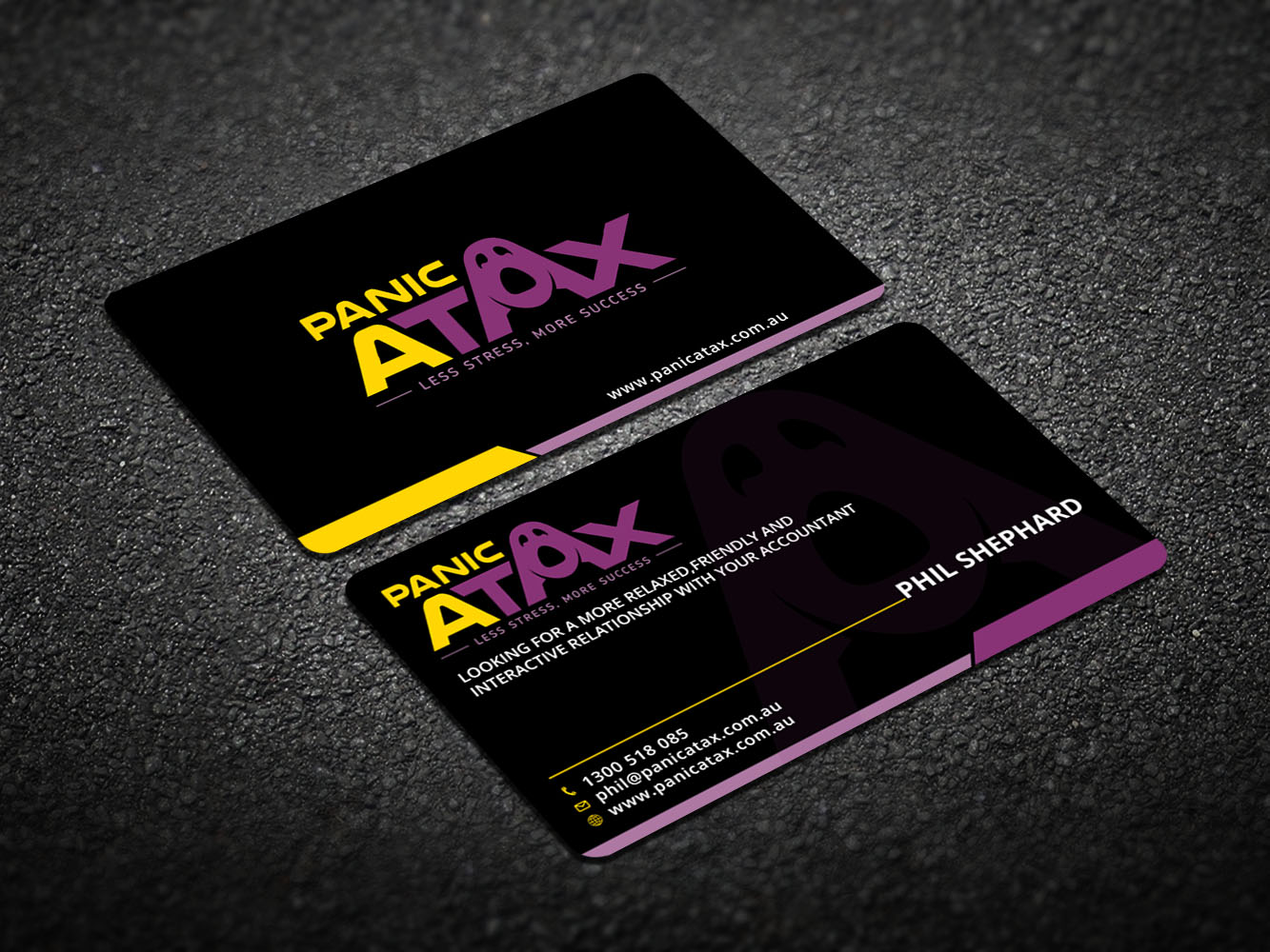Design de Carte de Visite par Verified artistry pour Panic Atax Pty Ltd | Design #10397062