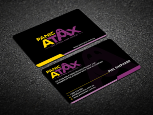 Business Card Design by Verified artistry (Design garden) for Panic Atax Pty Ltd | Design: #10397062