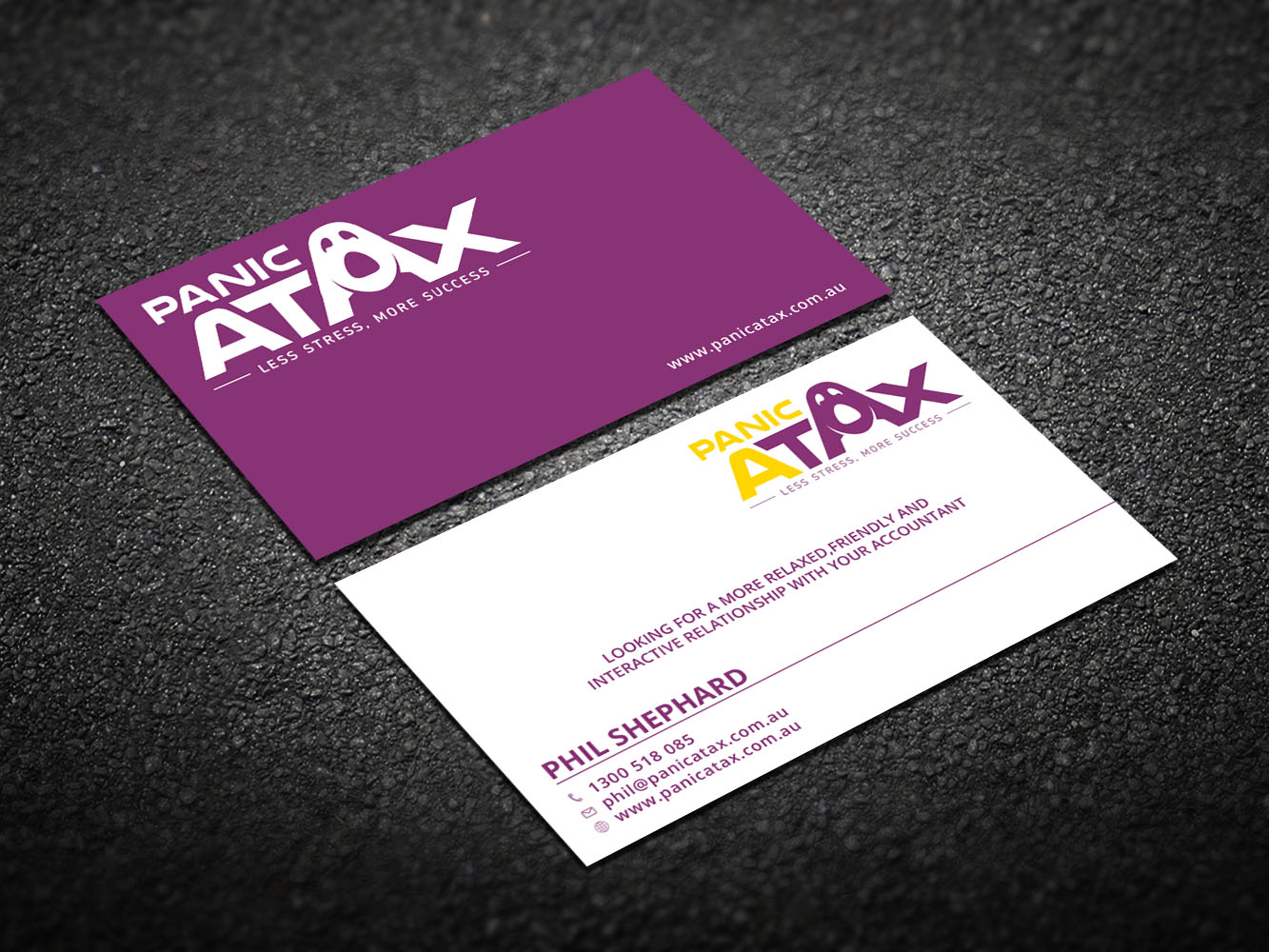 Design de Carte de Visite par Verified artistry pour Panic Atax Pty Ltd | Design #10397064