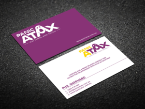 Business Card Design by Verified artistry (Design garden) for Panic Atax Pty Ltd | Design: #10397064