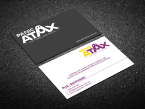 Business Card Design by Verified artistry (Design garden) for Panic Atax Pty Ltd | Design: #10397065