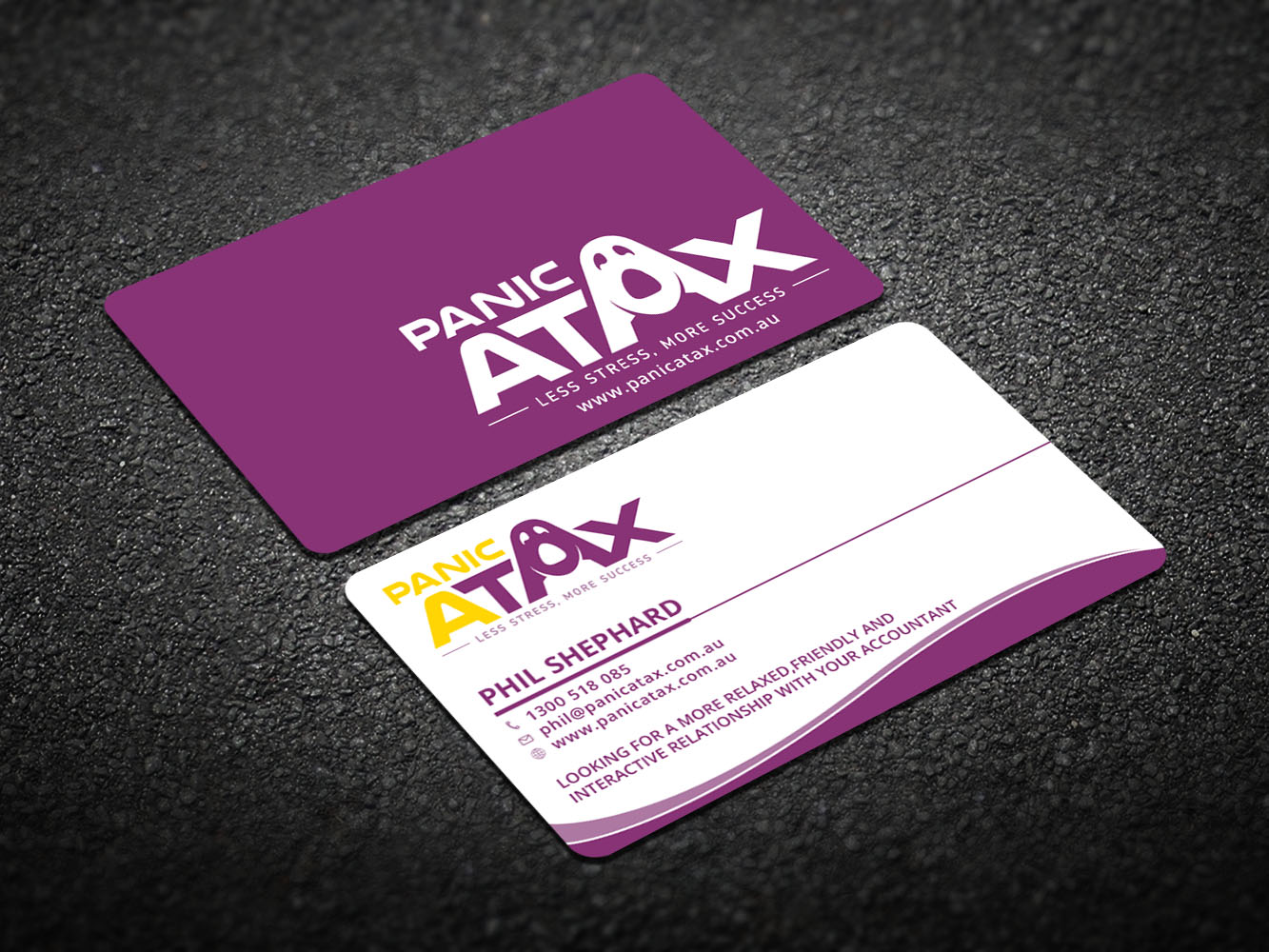 Design de Carte de Visite par Verified artistry pour Panic Atax Pty Ltd | Design #10397067