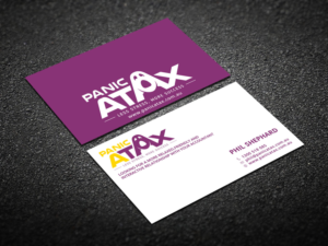 Business Card Design by Verified artistry (Design garden) for Panic Atax Pty Ltd | Design: #10397070