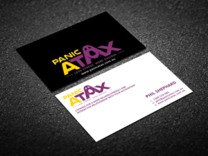 Diseño de Tarjeta de Presentación por Verified artistry (Design garden) para Panic Atax Pty Ltd | Diseño: #10397071