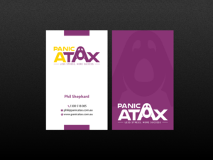 Business Card Design by Creations Box 2015 for Panic Atax Pty Ltd | Design: #10401936