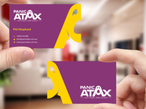 Business Card Design by Creations Box 2015 for Panic Atax Pty Ltd | Design: #10401956