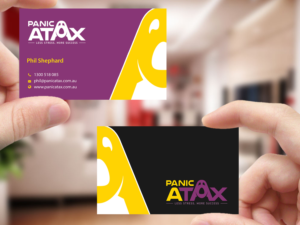 Business Card Design by Creations Box 2015 for Panic Atax Pty Ltd | Design: #10401957