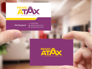 Diseño de Tarjeta de Presentación por Creations Box 2015 para Panic Atax Pty Ltd | Diseño: #10401959