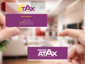 Diseño de Tarjeta de Presentación por Creations Box 2015 para Panic Atax Pty Ltd | Diseño: #10401963