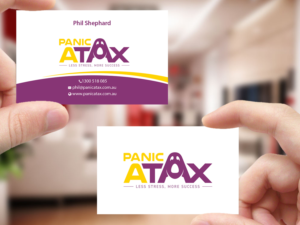 Diseño de Tarjeta de Presentación por Creations Box 2015 para Panic Atax Pty Ltd | Diseño: #10401969