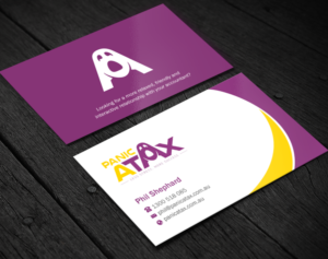 Business Card Design by Brand aid for Panic Atax Pty Ltd | Design: #10392656