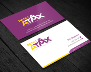 Business Card Design by Brand aid for Panic Atax Pty Ltd | Design: #10392658