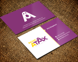 Visitenkarten-Design von Brand aid für Panic Atax Pty Ltd | Design #10394734