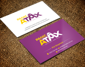 Business Card Design by Brand aid for Panic Atax Pty Ltd | Design: #10394739