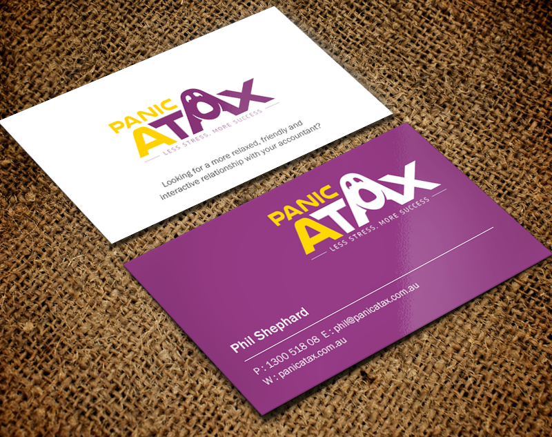 Design de Carte de Visite par Brand aid pour Panic Atax Pty Ltd | Design #10394740