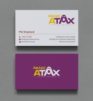 Visitenkarten-Design von chandrayaan.creative für Panic Atax Pty Ltd | Design #10392605