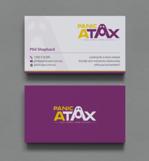 Business Card Design by chandrayaan.creative for Panic Atax Pty Ltd | Design: #10392609