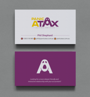 Business Card Design by chandrayaan.creative for Panic Atax Pty Ltd | Design: #10392613