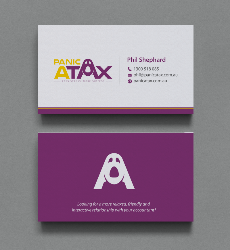 Design de Carte de Visite par chandrayaan.creative pour Panic Atax Pty Ltd | Design #10392616