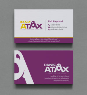 Business Card Design by chandrayaan.creative for Panic Atax Pty Ltd | Design: #10392625
