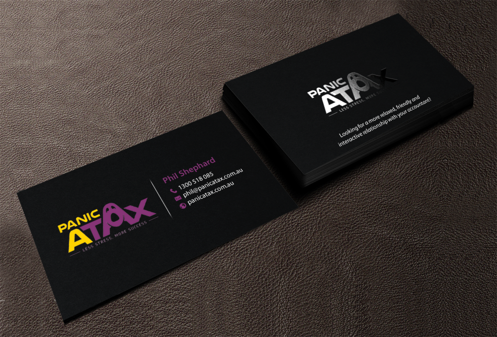 Business Card Design by chandrayaan.creative for Panic Atax Pty Ltd | Design #10392630