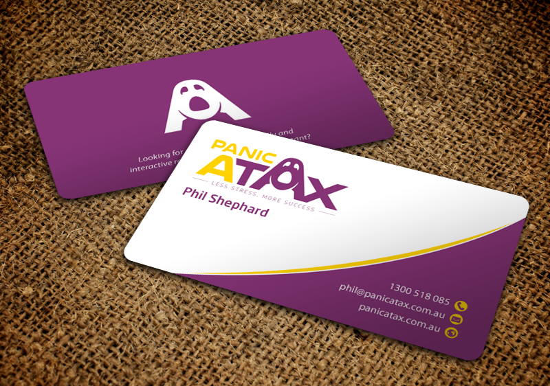 Design de Carte de Visite par chandrayaan.creative pour Panic Atax Pty Ltd | Design #10394705