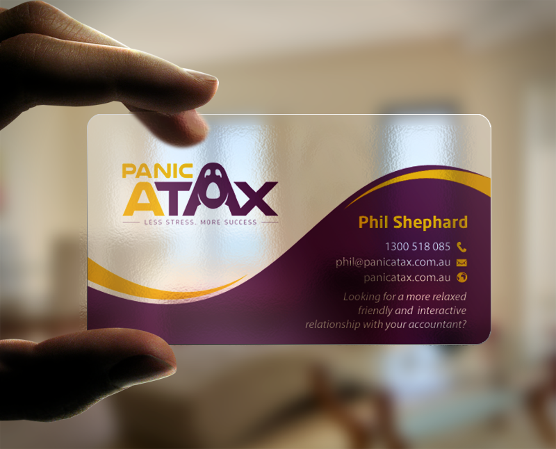 Design de Carte de Visite par chandrayaan.creative pour Panic Atax Pty Ltd | Design #10394706
