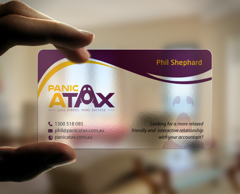 Design de Carte de Visite par chandrayaan.creative pour Panic Atax Pty Ltd | Design #10394707