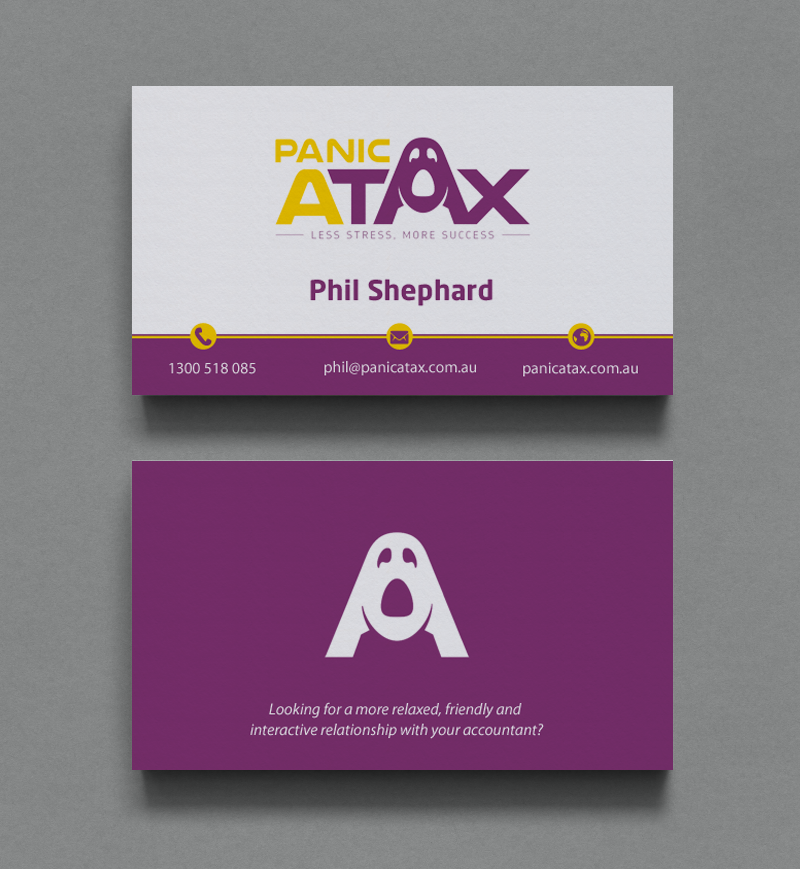 Business Card Design by chandrayaan.creative for Panic Atax Pty Ltd | Design #10394721
