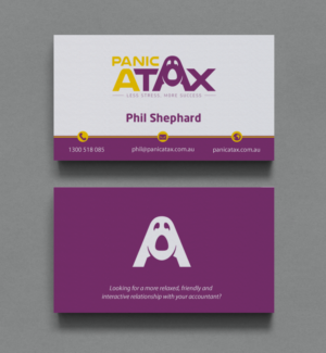 Business Card Design by chandrayaan.creative for Panic Atax Pty Ltd | Design: #10394721