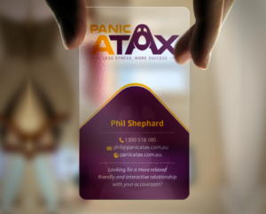 Business Card Design by chandrayaan.creative for Panic Atax Pty Ltd | Design: #10394722